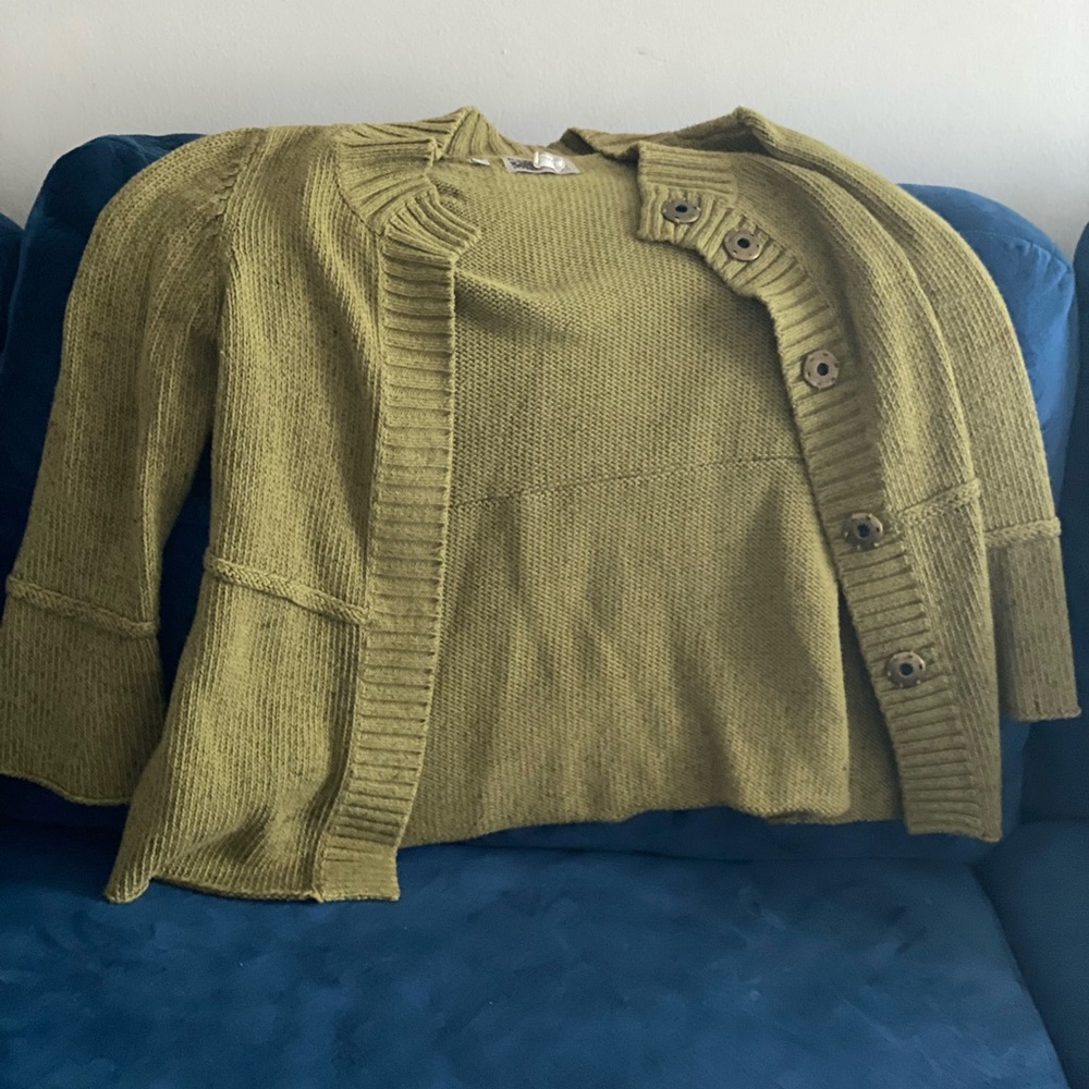 Nice green sweater